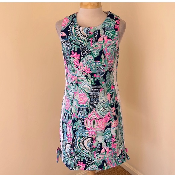 Lilly Pulitzer Mila Stretch Shift Dress - Picture 8 of 8